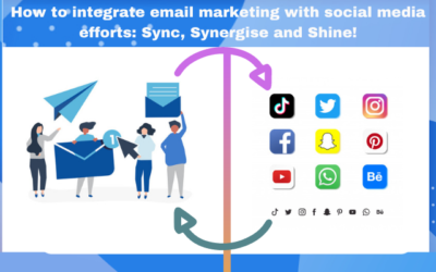 How to integrate email marketing with social media efforts: Sync, Synergise and Shine!