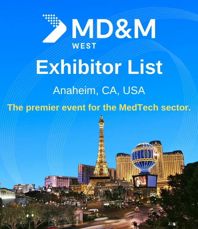 MD&M West Show Exhibitor List