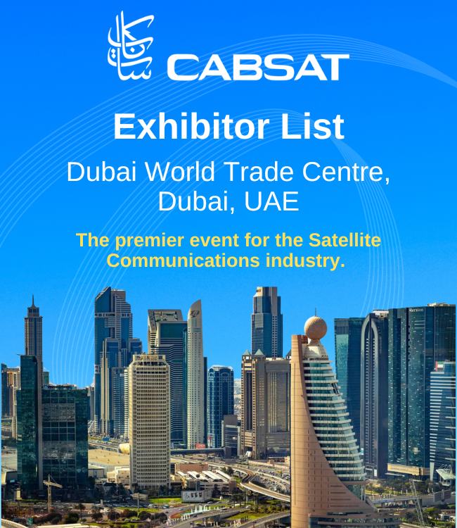 CABSAT Dubai Exhibitor List 