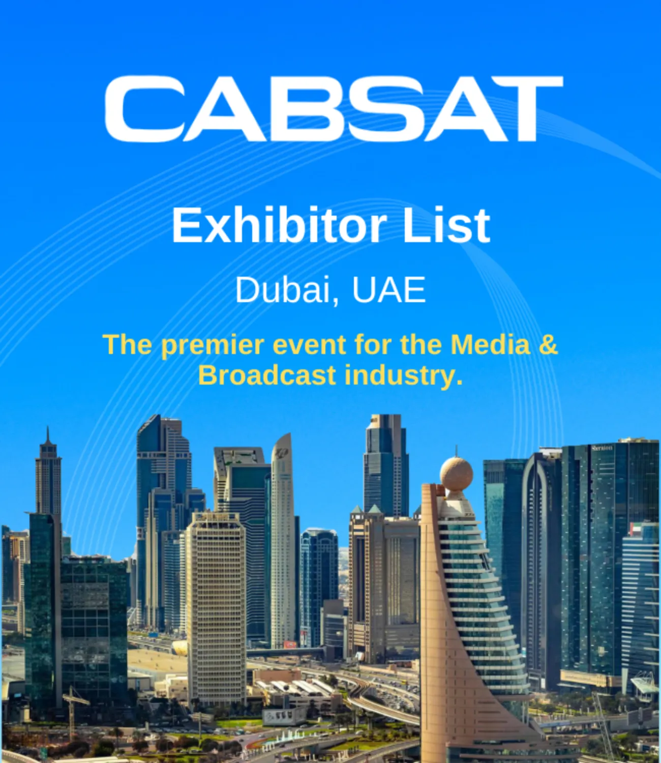 CABSAT Dubai Exhibitor List