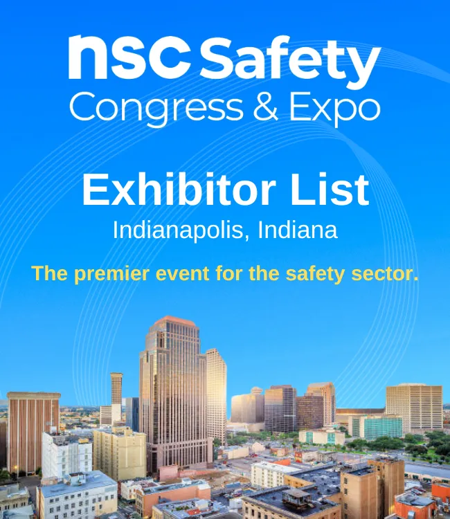 NSC Safety Congress & Expo Exhibitor List