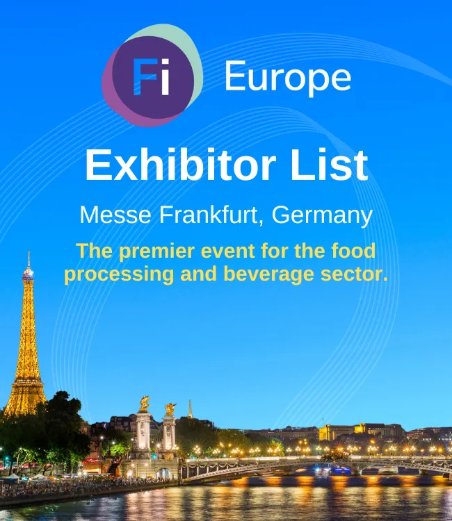 Food Ingredients Europe Exhibitor List