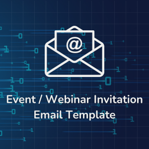 Webinar Invitation Email Template