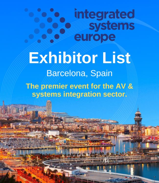 ISE Exhibitor List