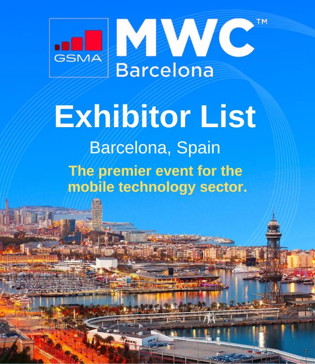 MWC Barcelona Exhibitor List