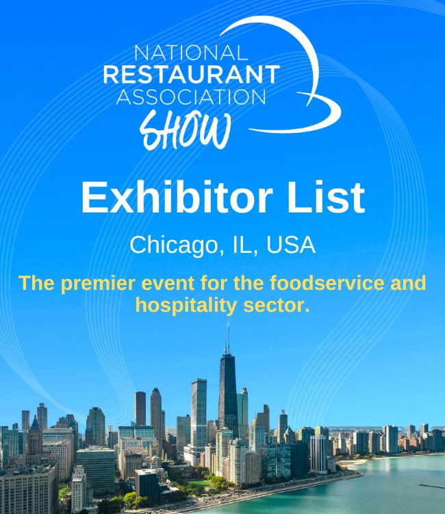 National Restaurant Association Show Exhibitor List