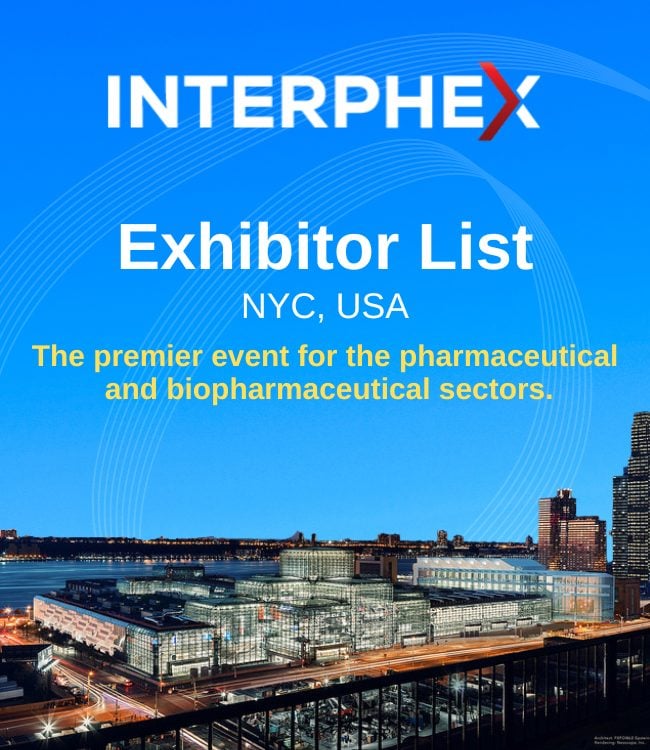 INTERPHEX Exhibitor List