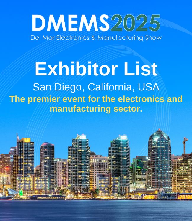 Del Mar Electronics & Manufacturing Show Exhibitor List