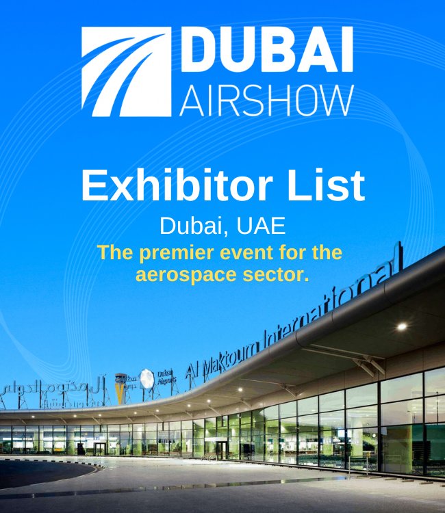 Dubai Airshow Exhibitor List