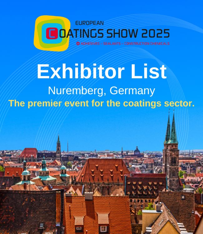 European Coatings Show Exhibitor List