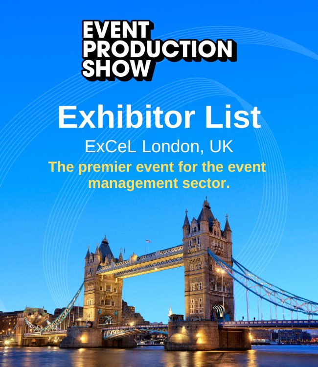 Event Production Show Exhibitor List