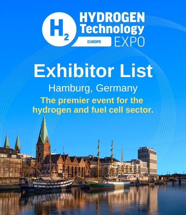 Hydrogen Technology Conference Europe Exhibitor List