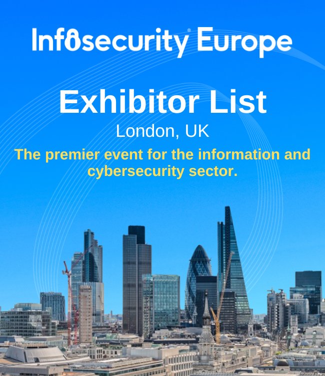 Infosecurity Europe Exhibitor List