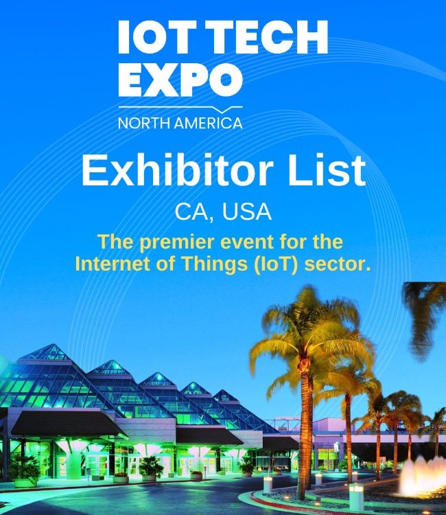 IoT Tech Expo North America Exhibitor List