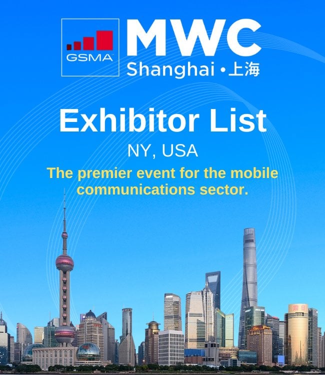 MWC Shanghai Exhibitor List