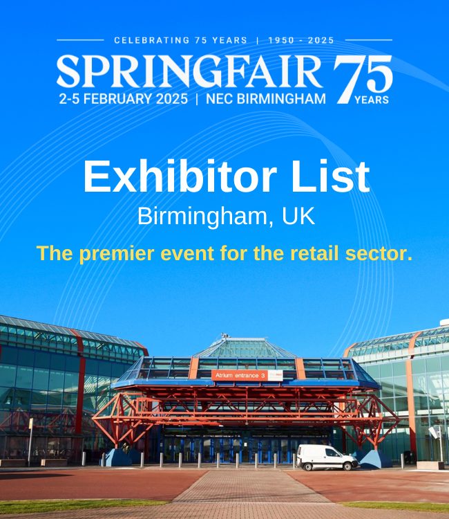 Spring Fair Exhibitor List