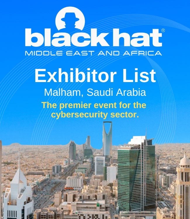 Black Hat MEA Exhibitor List