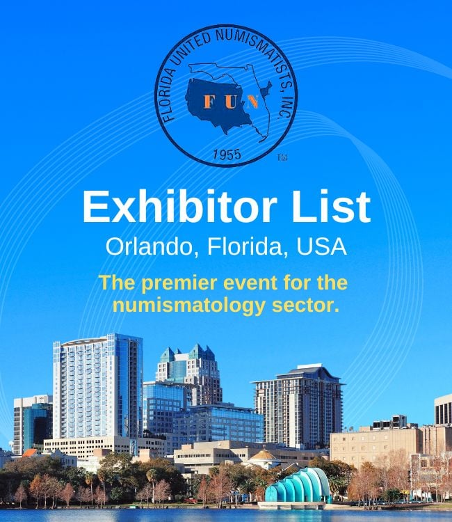 Florida United Numismatists Convention Exhibitor List