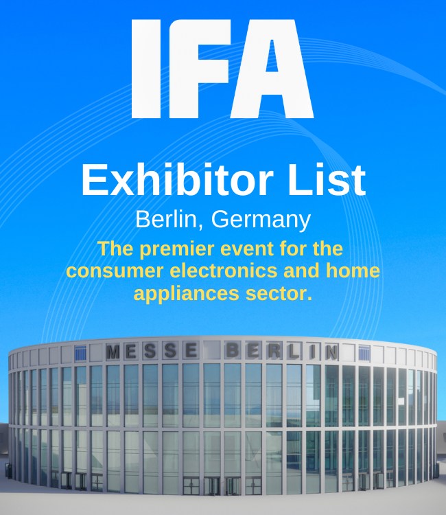 IFA Berlin Exhibitor List