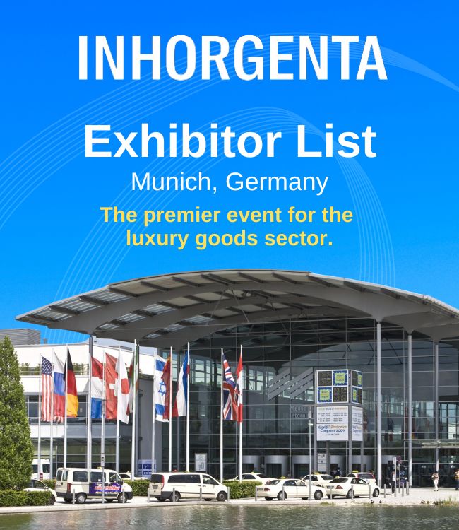 INHORGENTA Munich Exhibitor List