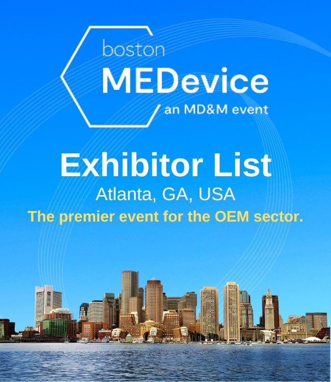 MEDevice Boston Exhibitor List