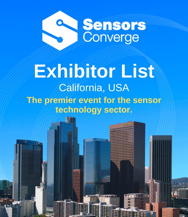 Sensors Converge Exhibitor List