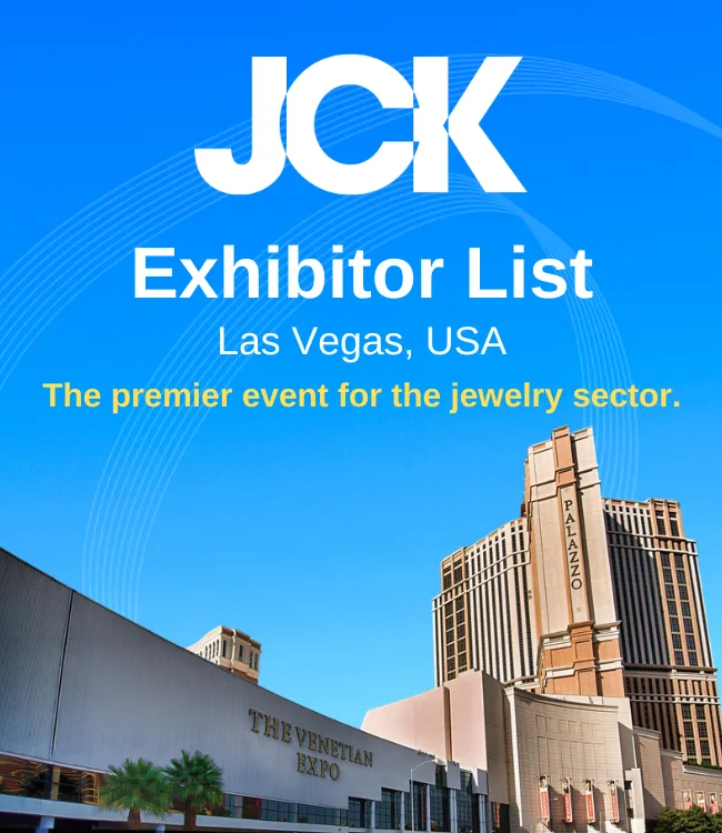 JCK Annual Trade Show Exhibitor List