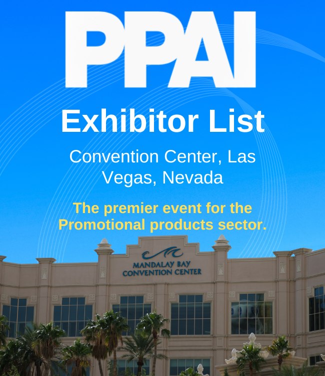 PPAI Expo Exhibitor List