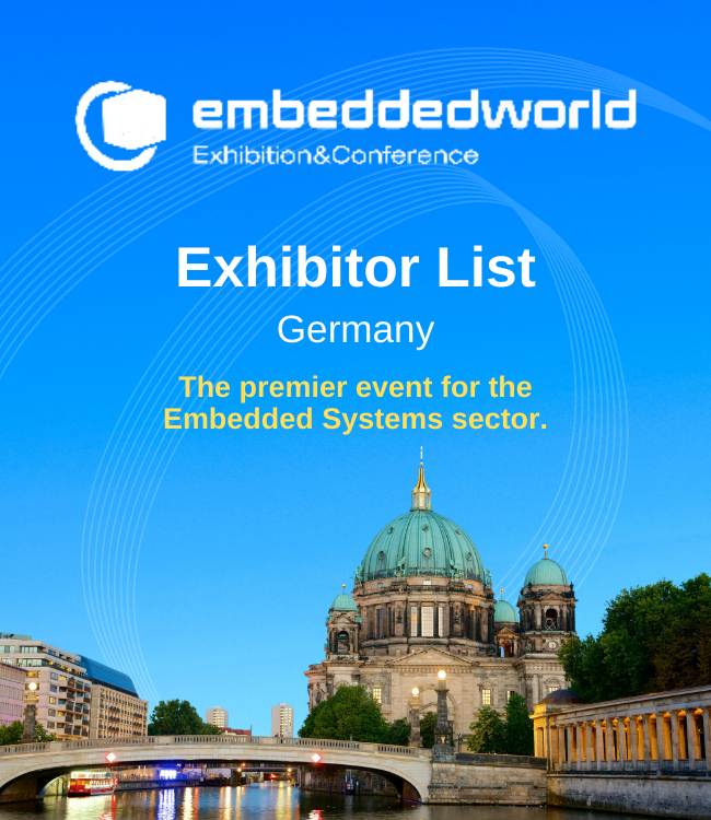 Embedded World Exhibitor List