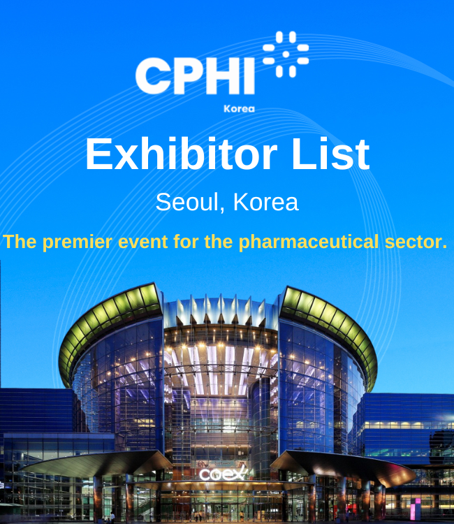 CPHI Korea Exhibitor List