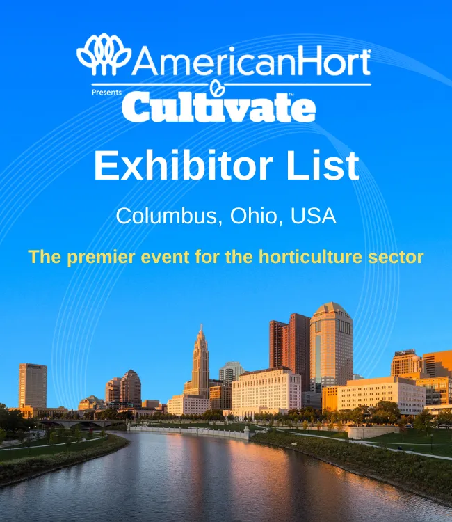 Cultivate Exhibitor List