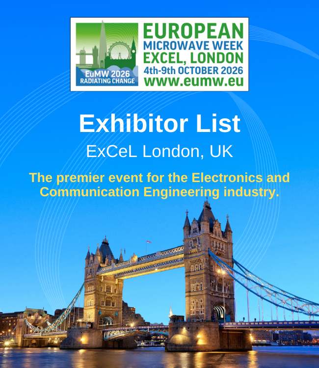 European Microwave Week Exhibitor List