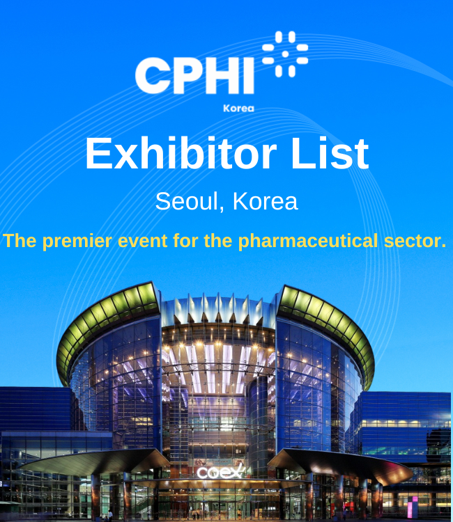 CPHI Korea Exhibitor List