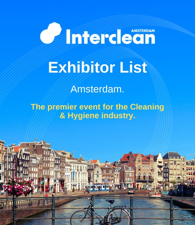Interclean Amsterdam-Exhibitors List