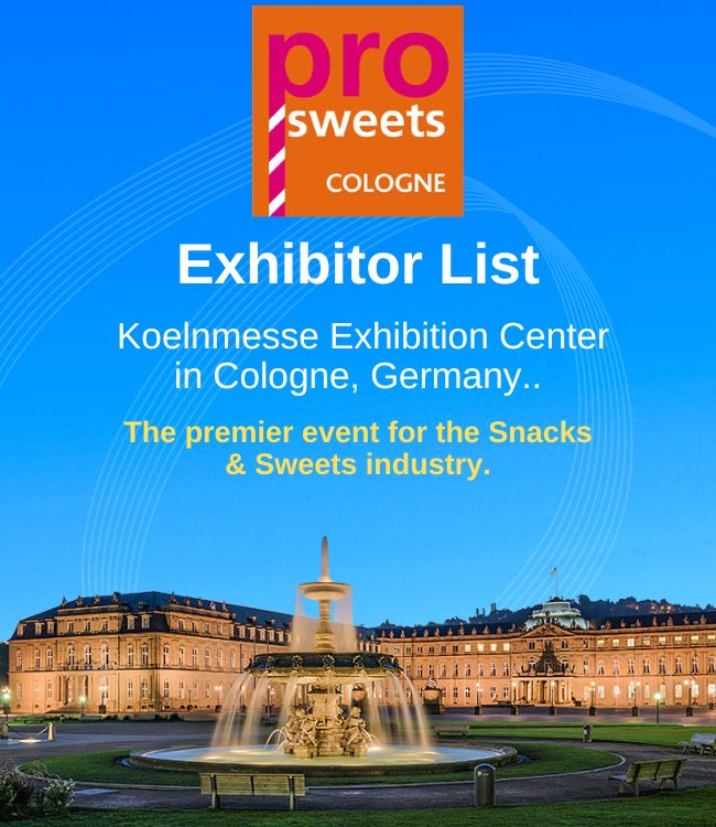 ProSweets Cologne Exhibitor List