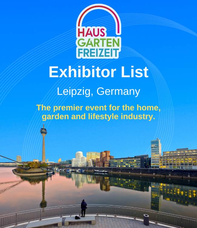 HAUS GARTEN FREIZEIT Exhibitor List