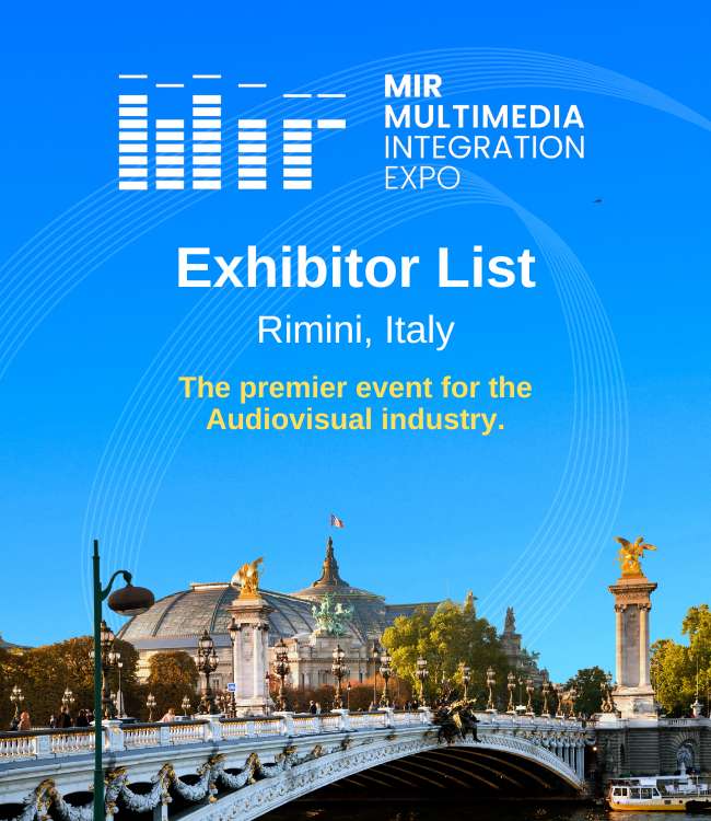 MIR Exhibitor List