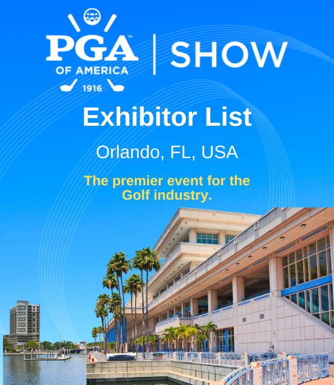 PGA Show Exhibitor List
