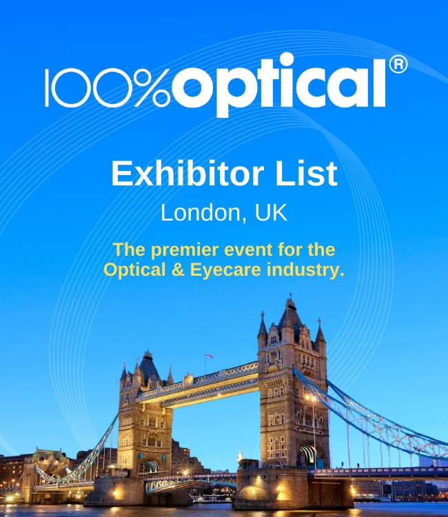 100% Optical Exhibitor List