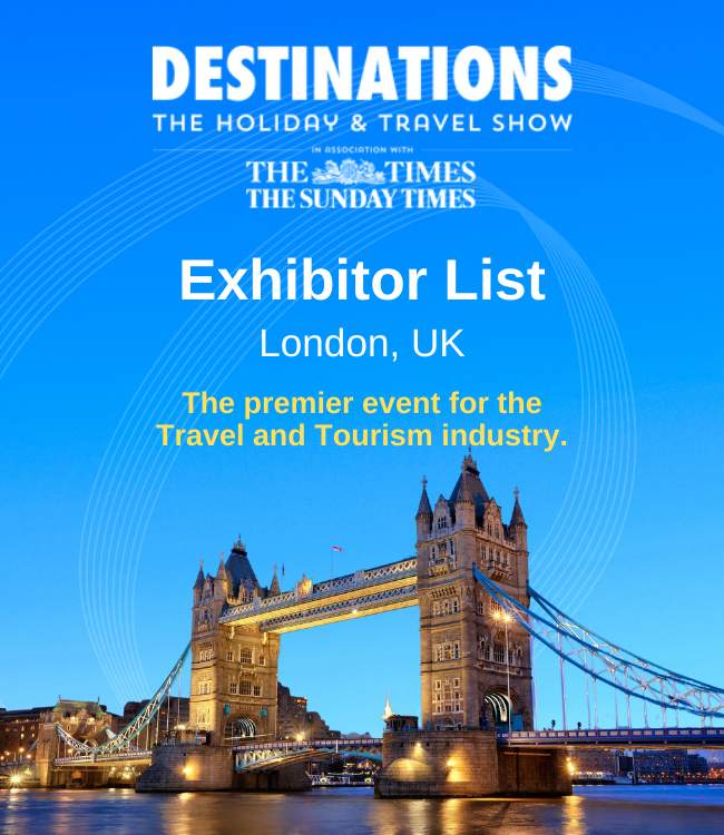 Destinations London Exhibitor List