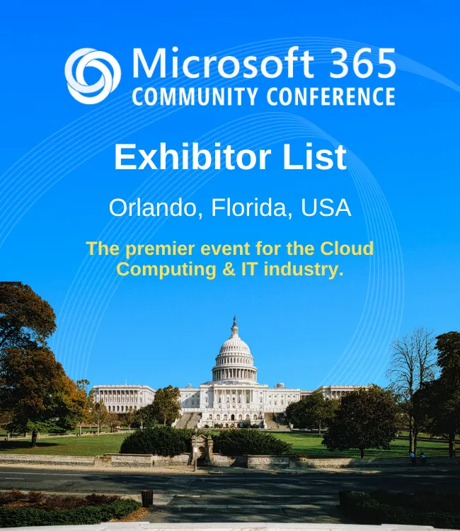Microsoft 365 Conference Exhibitor List