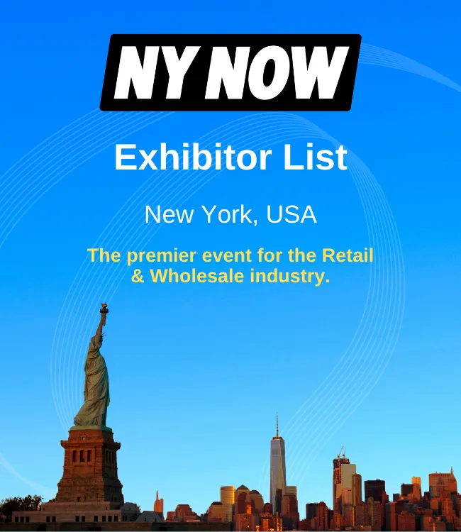 NY NOW Exhibitor List