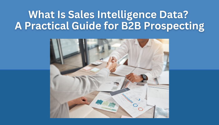 What Is Sales Intelligence Data What Is Sales Intelligence Data
