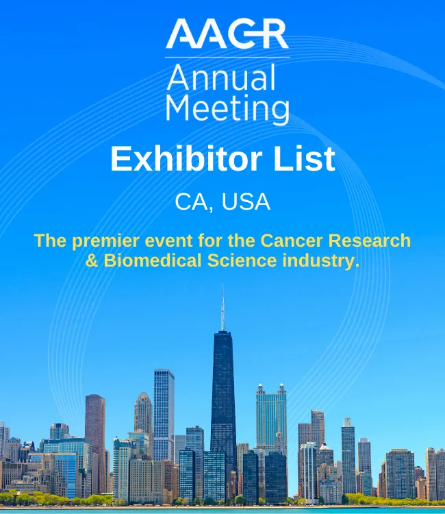 AACR Annual Meeting Exhibitor List