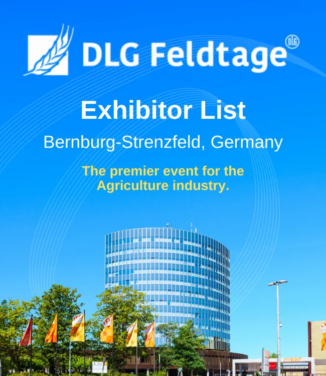 DLG-FELDTAGE Exhibitor List 2026