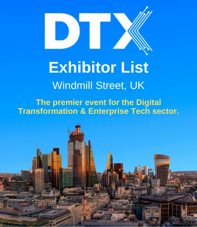 DTX Manchester Exhibitor List