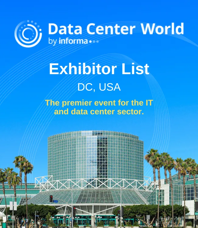Data Center World Exhibitor List