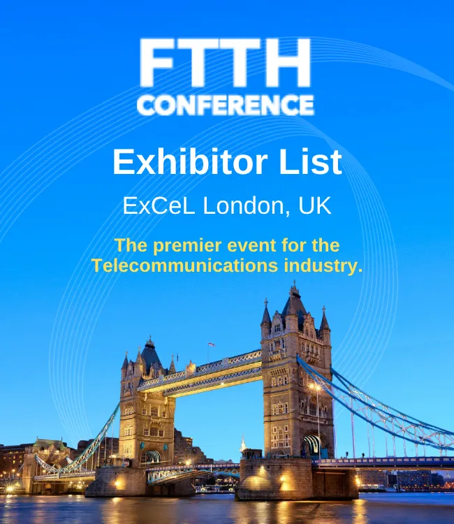 FTTH Conference Exhibitor List