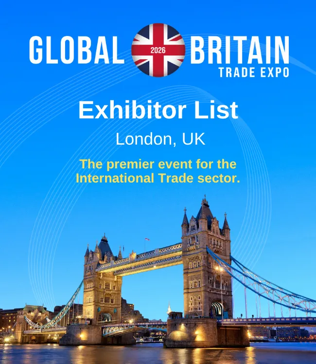 Global Britain Trade Expo Exhibitor List