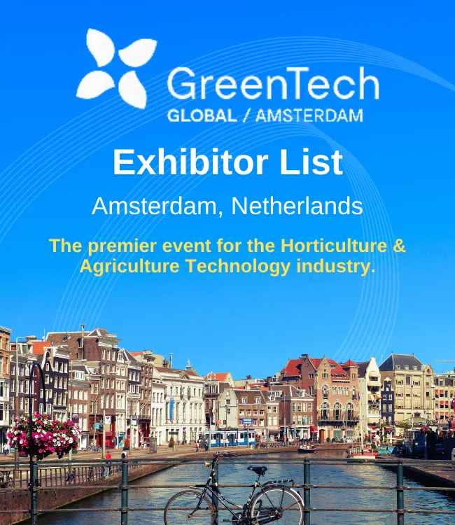 GreenTech Amsterdam Exhibitor List